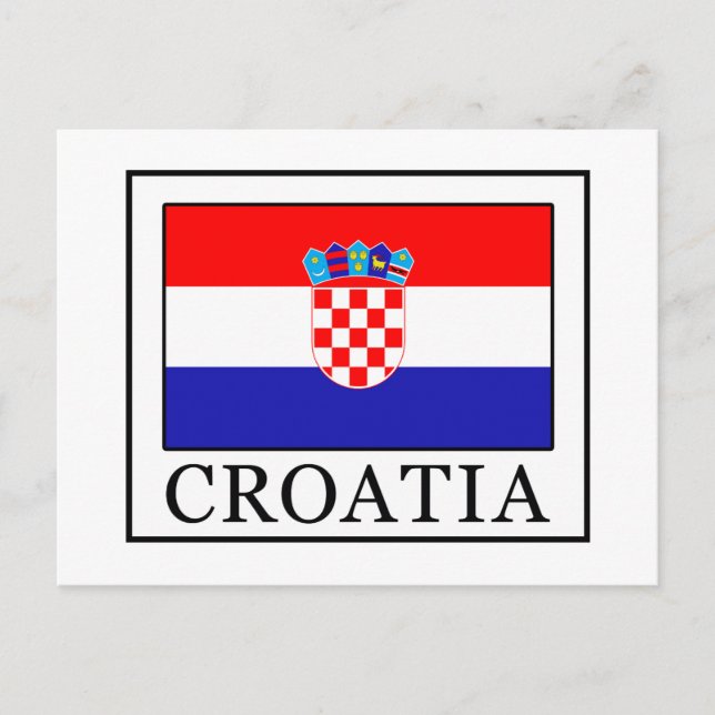 Croatia Postcard (Front)