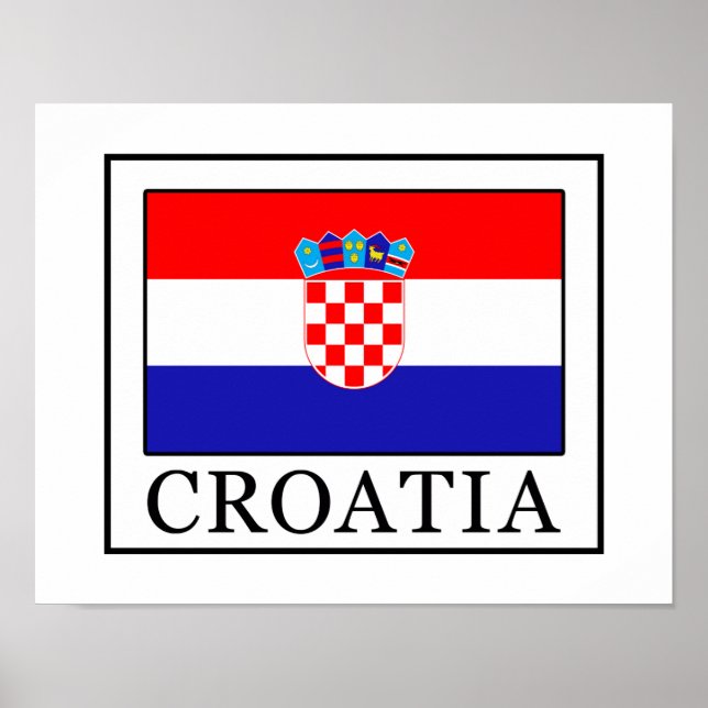 Croatia Poster (Front)