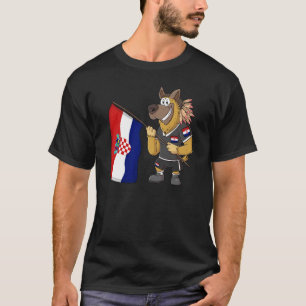 Croatia Rasta Dog T-Shirt