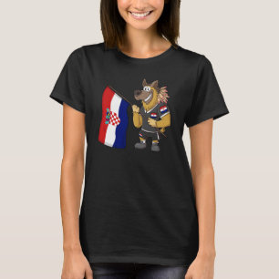 Croatia Rasta Dog T-Shirt