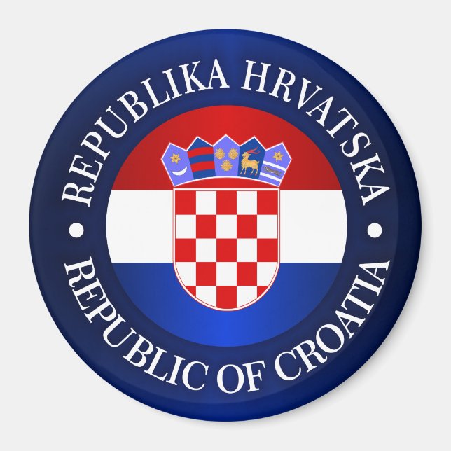 Croatia (rd) magnet (Front)