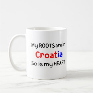croatia roots coffee mug
