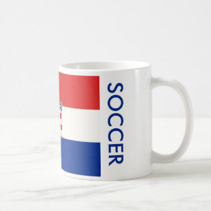 CROATIA SOCCER COFFEE MUG