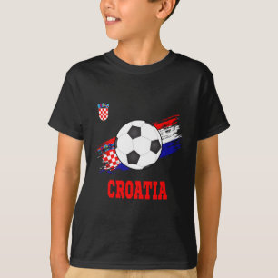 Croatia Soccer Croatian Footll Croats Futbol T-Shirt