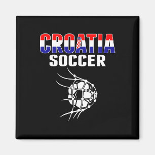 Croatia Soccer Fans Jersey - Support Croatian Foot Magnet