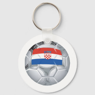 Croatia Soccer Key Ring