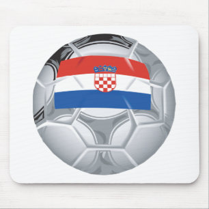 Croatia Soccer Mouse Mat
