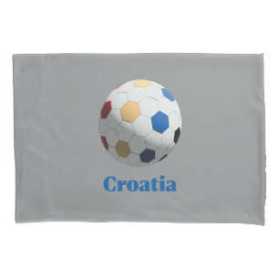 Croatia Soccer Pillowcase