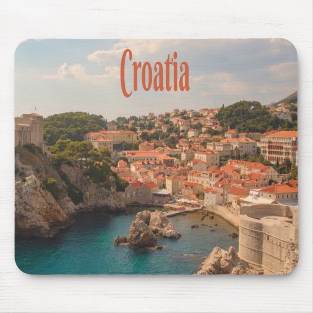 Croatia Southeast Europe Zagreb Mouse Mat (Front)