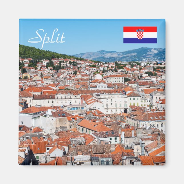 Croatia - Split city Magnet (Front)