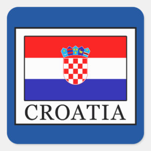 Croatia Square Sticker