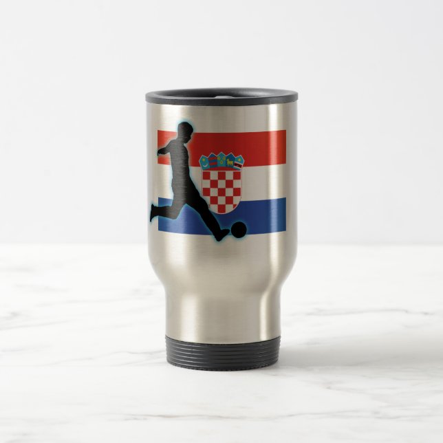 Croatia Striker Travel Mug (Center)