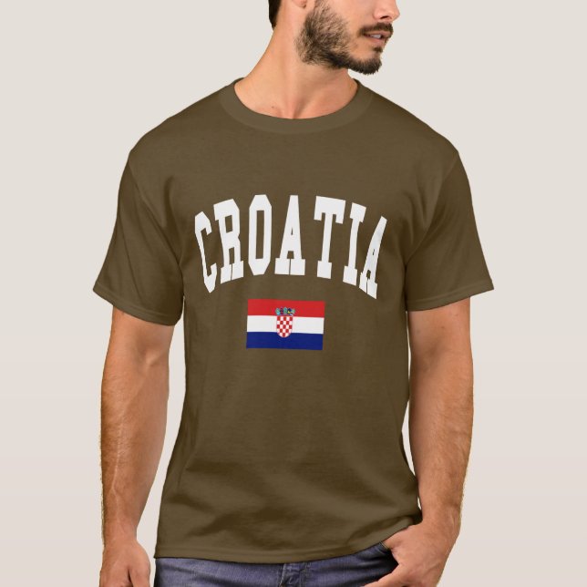 Croatia Style T-Shirt (Front)