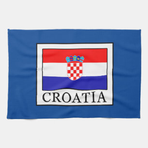 Croatia Tea Towel