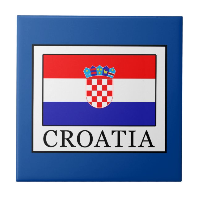 Croatia Tile (Front)