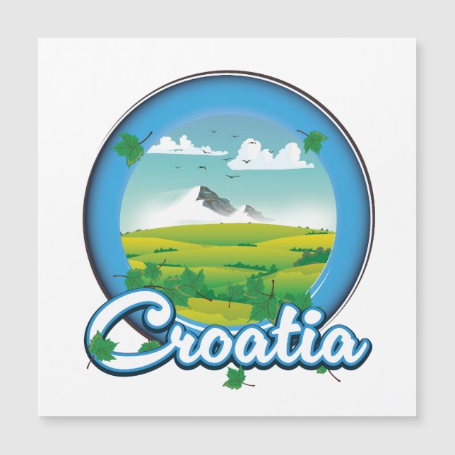 Croatia Travel logo (Front)