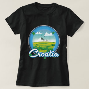 Croatia Travel logo T-Shirt