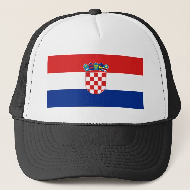 croatia trucker hat (Front)