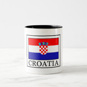 Croatia Two-Tone Coffee Mug
