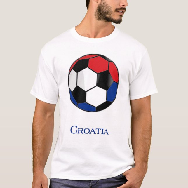 Croatia World Cup Soccer T-Shirt (Front)