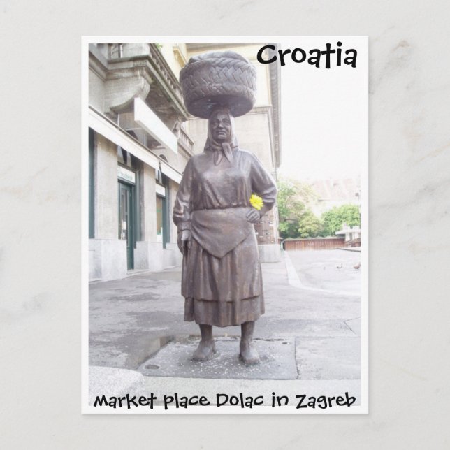 Croatia - Zagreb Postcard (Front)