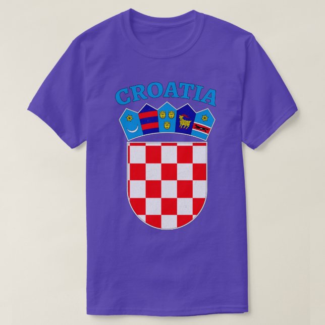 Croatian Coat of Arms T-Shirt (Design Front)
