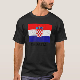 Croatian Croatia Flag Pride Croatian Flag T-Shirt