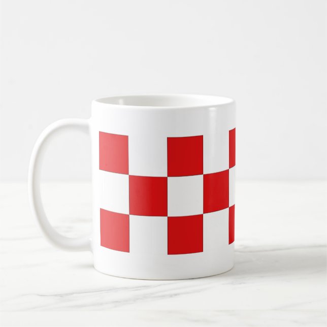 Croatian Design  Coffee Mug (Left)
