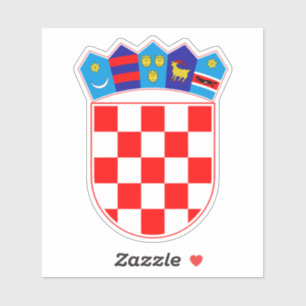 Croatian Emblem Hrvatski Grb Sticker