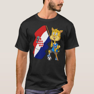 Croatian fan cat T-Shirt