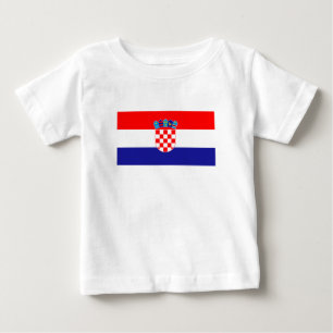 Croatian Flag Baby T-Shirt