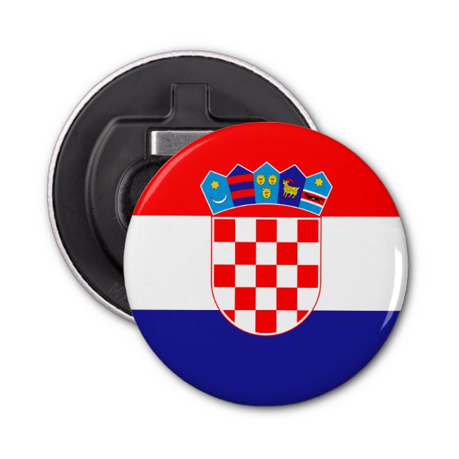 Croatian Flag Bottle Opener (Front)