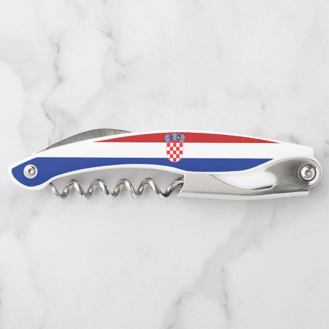 Croatian flag corkscrew (Back)
