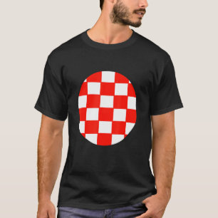 Croatian Flag Croatian Roots Hrvatska Croatian Pri T-Shirt
