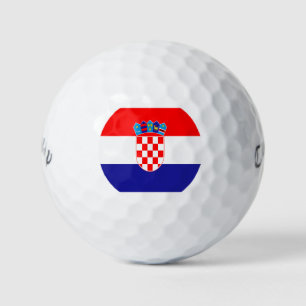 Croatian flag  golf balls