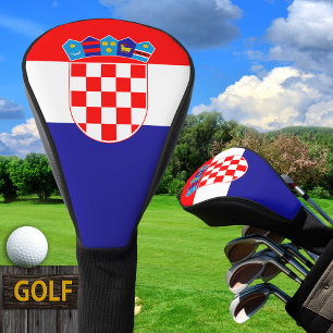 Croatian Flag & Golf Croatia sport Covers /clubs