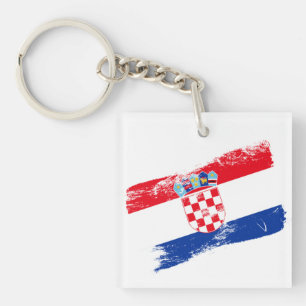 Croatian Flag Keychain – Perfect Souvenir and Gift