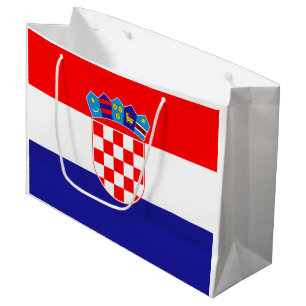 Croatian Flag Large Gift Bag