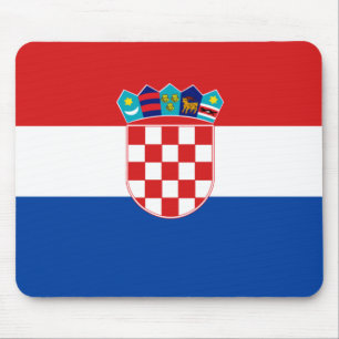 Croatian Flag Mouse Mat