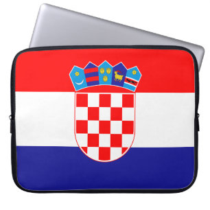 Croatian Flag Professional Laptop Sleeve Hrvatsk