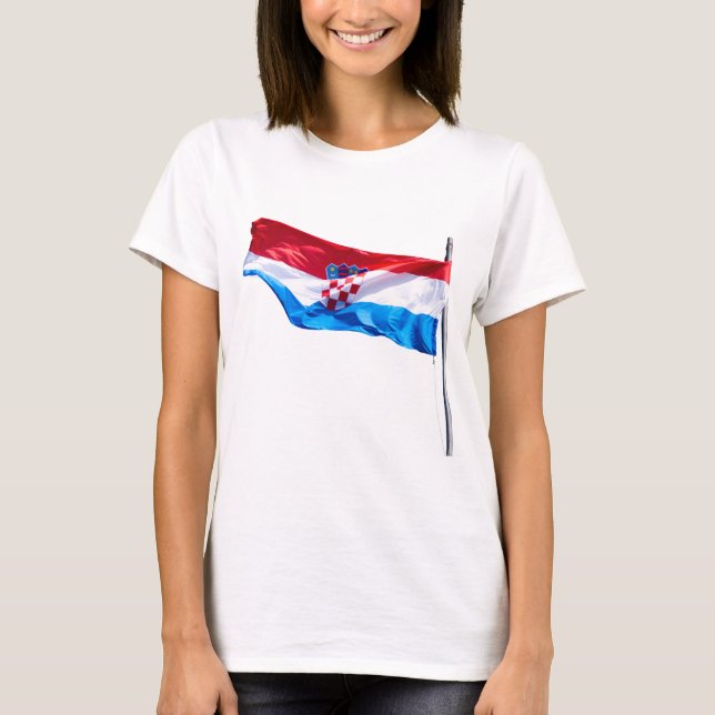 Croatian Flag T-Shirt (Front)