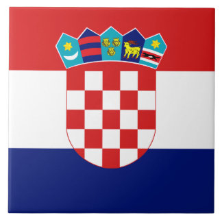 Croatian Flag Tile