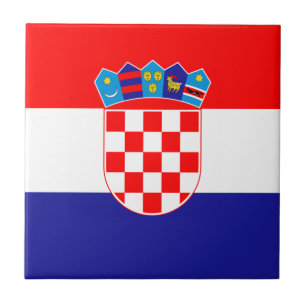 Croatian Flag Tile