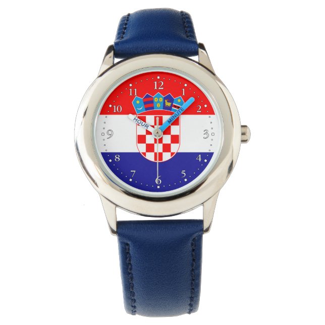 Croatian Flag Watch (Front)