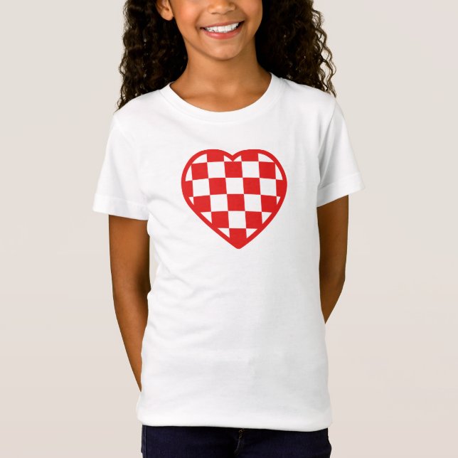 Croatian Heart T-Shirt (Front)