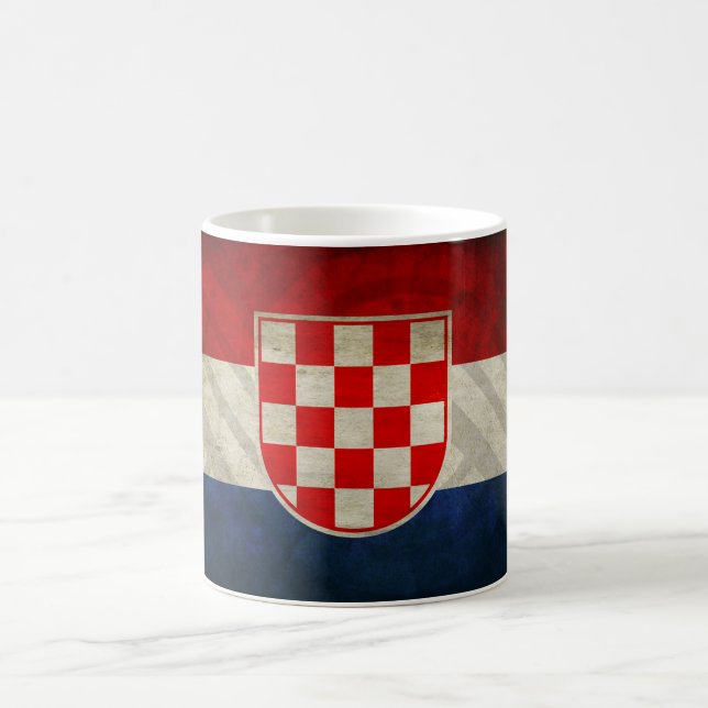 Croatian historic flag mug (Center)