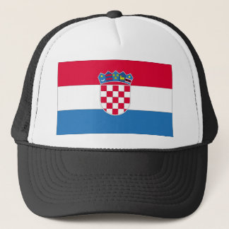Croatian National Flag Trucker Hat