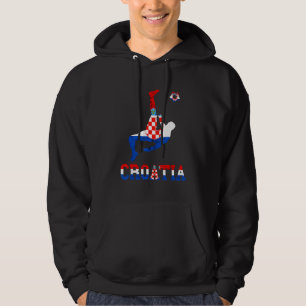 Croatian Pride Hrvatska Soccer Team Croatian Socce Hoodie
