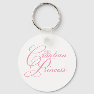 Croatian Princess Key Ring
