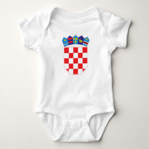 Croatian Shield Baby Bodysuit